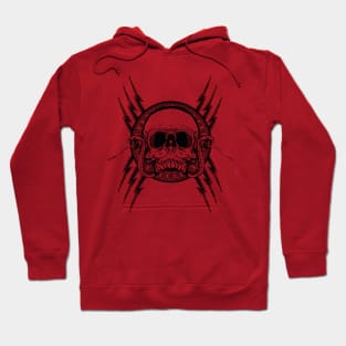 Gothic skull Hoodie